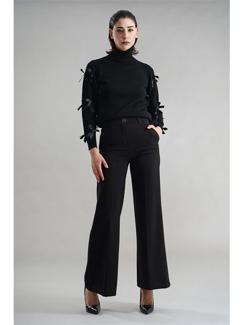 Maglia in viscosa GM by Gai Mattiolo | GM3470NERO